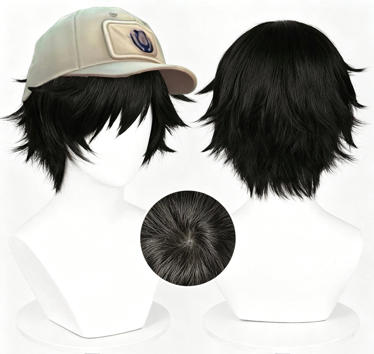 IdentityV   Mercenary Naib   Subedar   Short Black   Hair   Basic   Wig