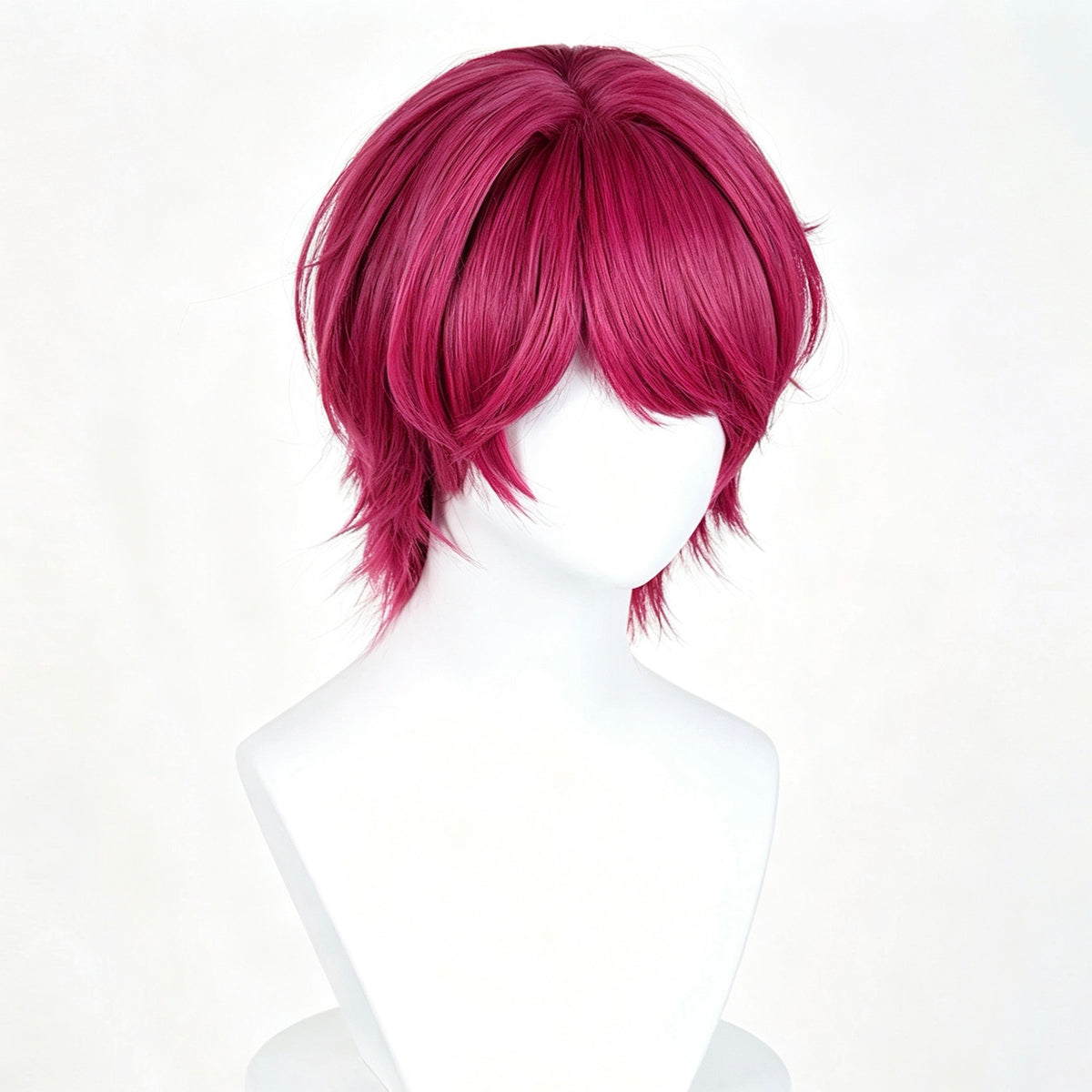 Arknights   Exusiai Midnight   Delivery Short   Red   Hair   Basic Wig