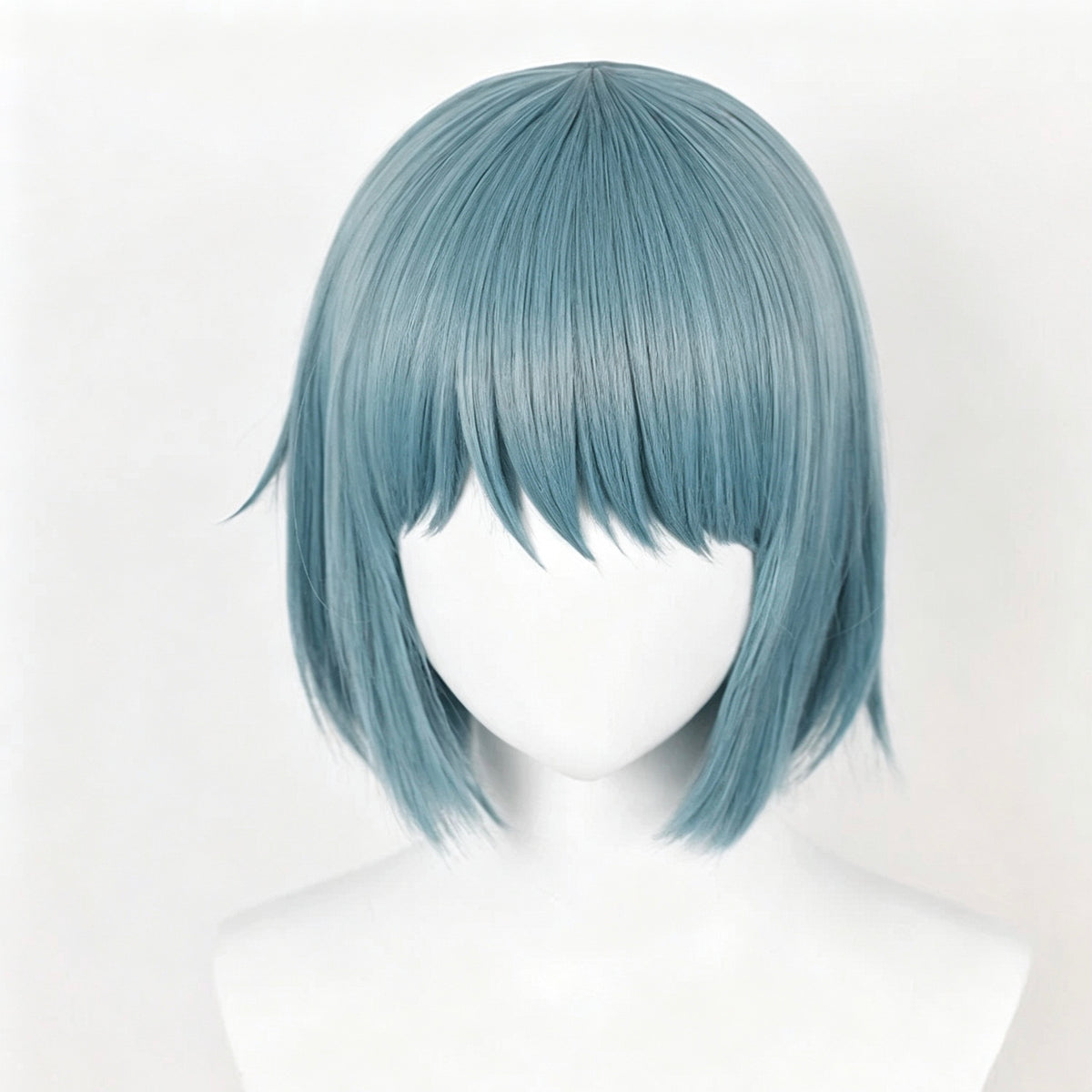 Puella   Magi   Madoka Magica   Miki   Sayaka Short   Bule   Hair   Basic Wig
