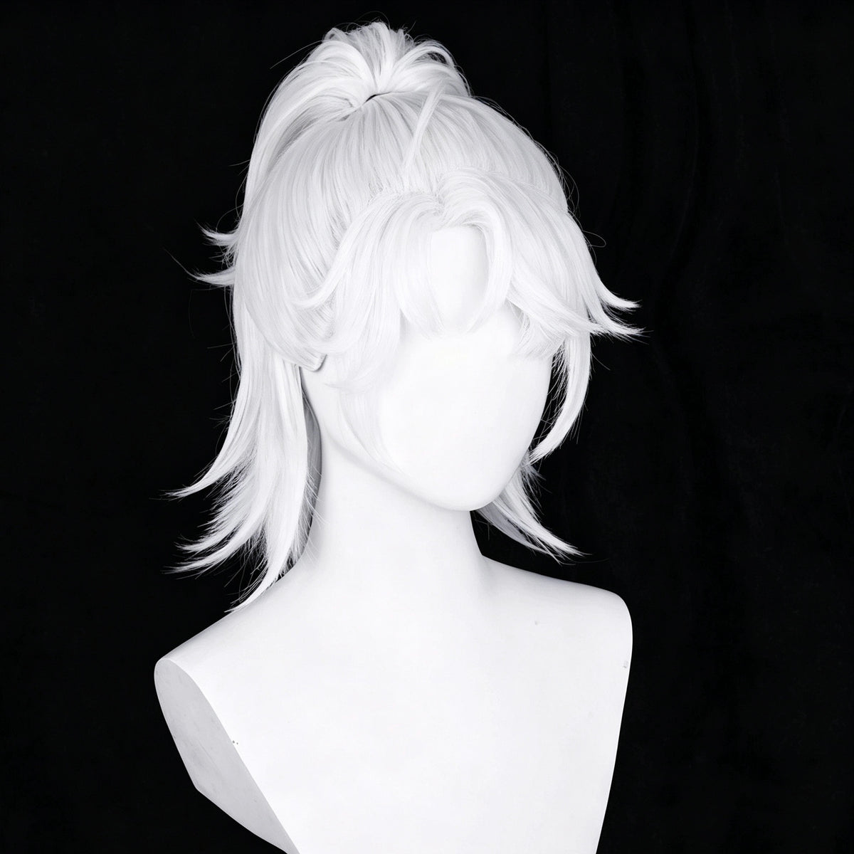 IdentityV   Prisoner Luca   Balsa   (B.Duck Rice)   Short   Silver White   Hair   Basic   Wig