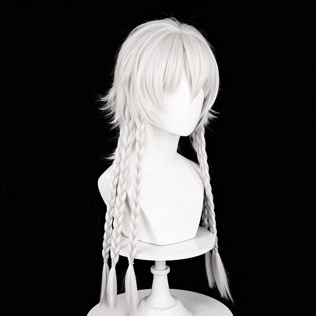 Identity   V Ithaqua(Morningstar) Long   Grey   Hair   Basic Wig