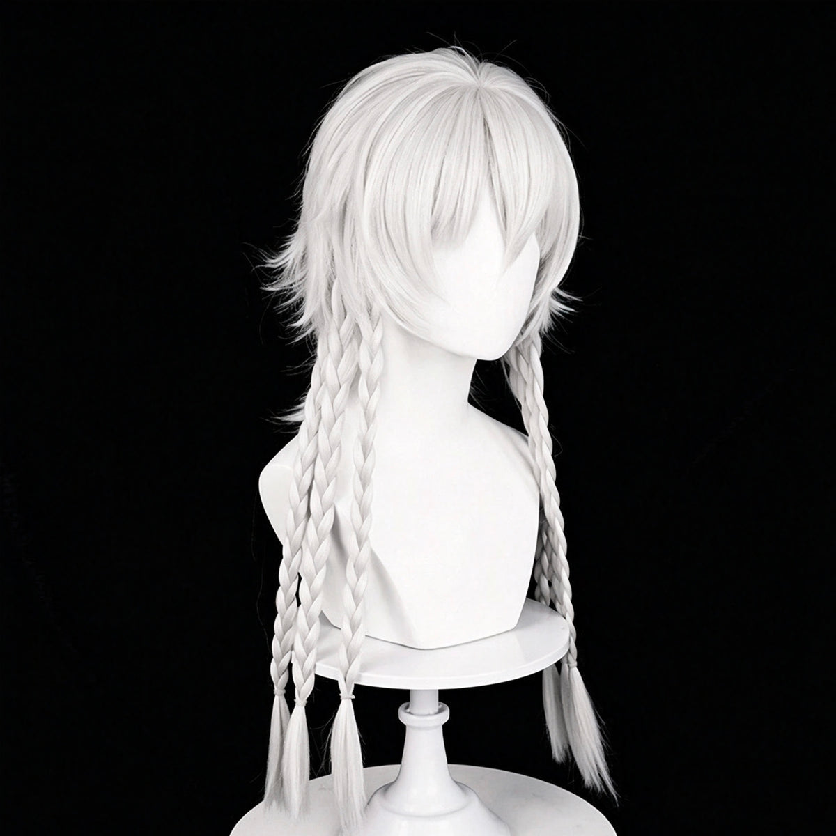 Identity   V Ithaqua(Morningstar) Long   Grey   Hair   Basic Wig