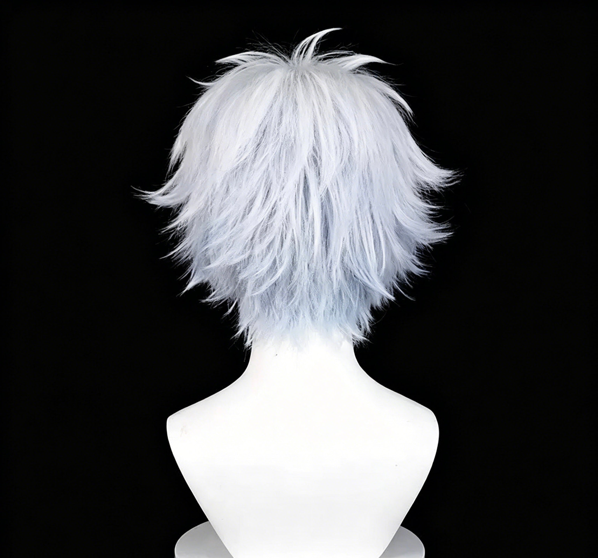 Gintama   Gintoki Sakata   Short   Silver Hair   Basic   Wig