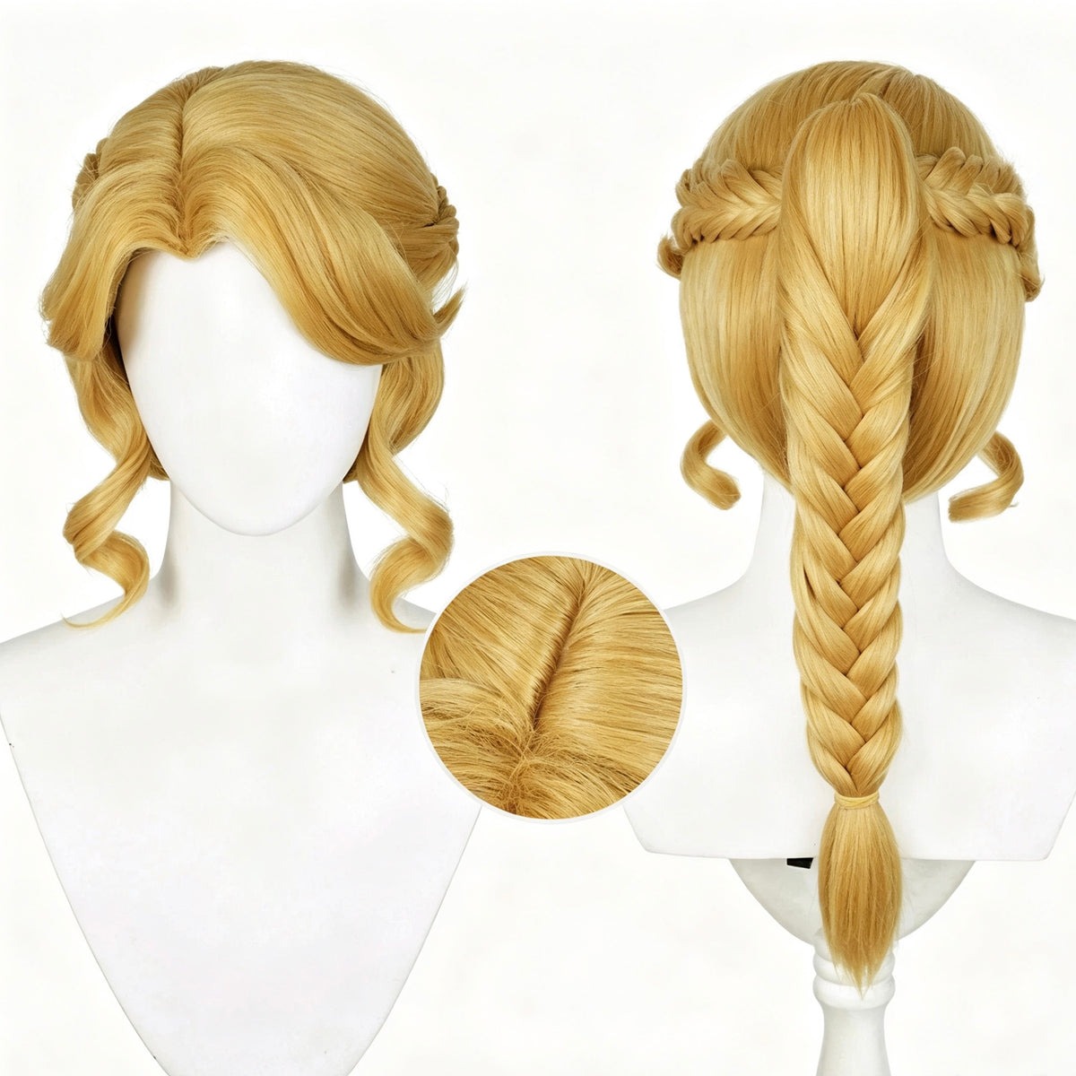 IdentityV   Journalist Alice   DeRoss   Long Dark   Golden   Hair   Basic Wig