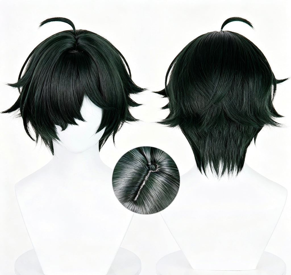 Zenless   Zone   Zero Lighter   Short   Green Hair   Basic   Wig