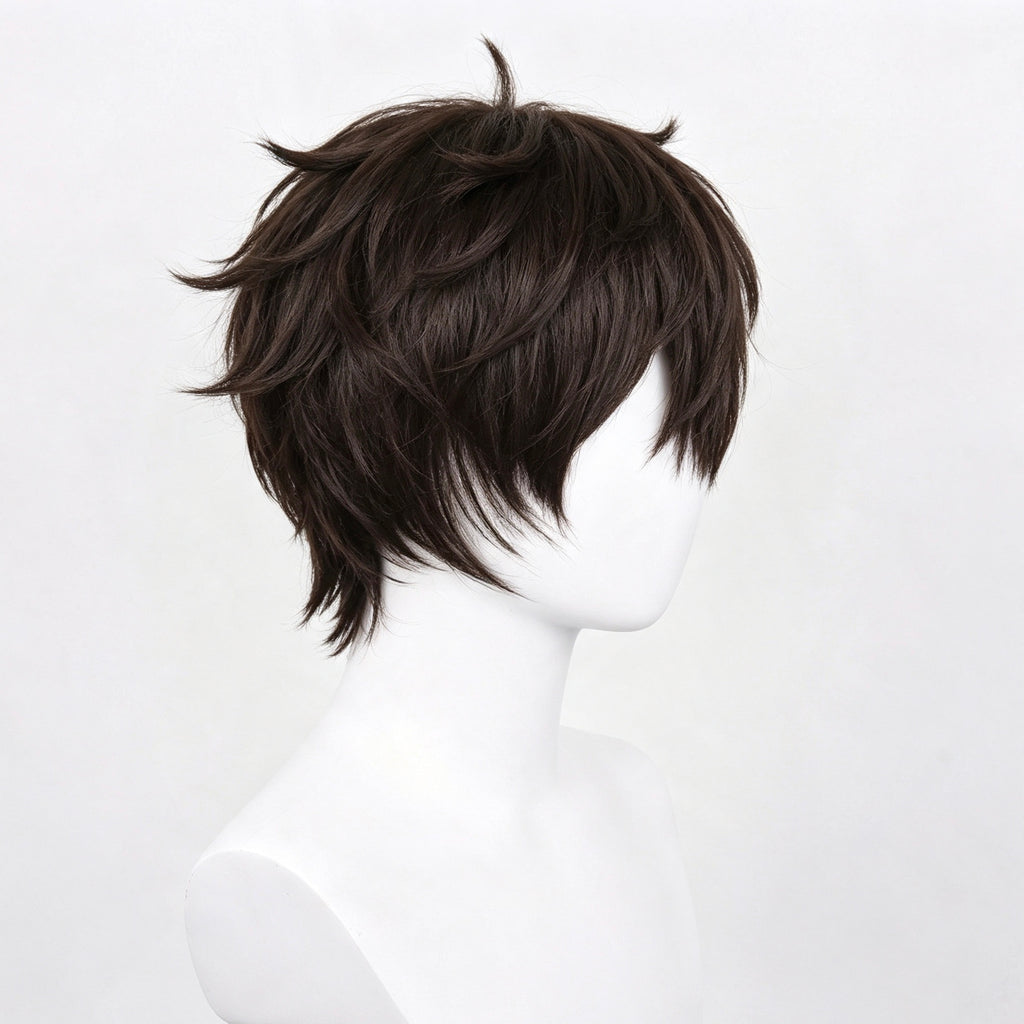 Persona   5   Amamiya Ren   Short   Black   Hair Basic   Wig