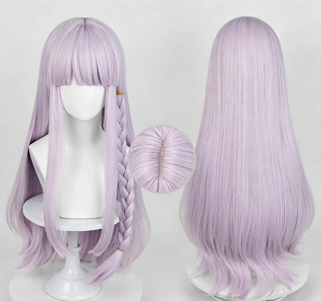 Danganronpa   Kirigiri Kyoko   Long   Light Purple   Hair   Basic   Wig