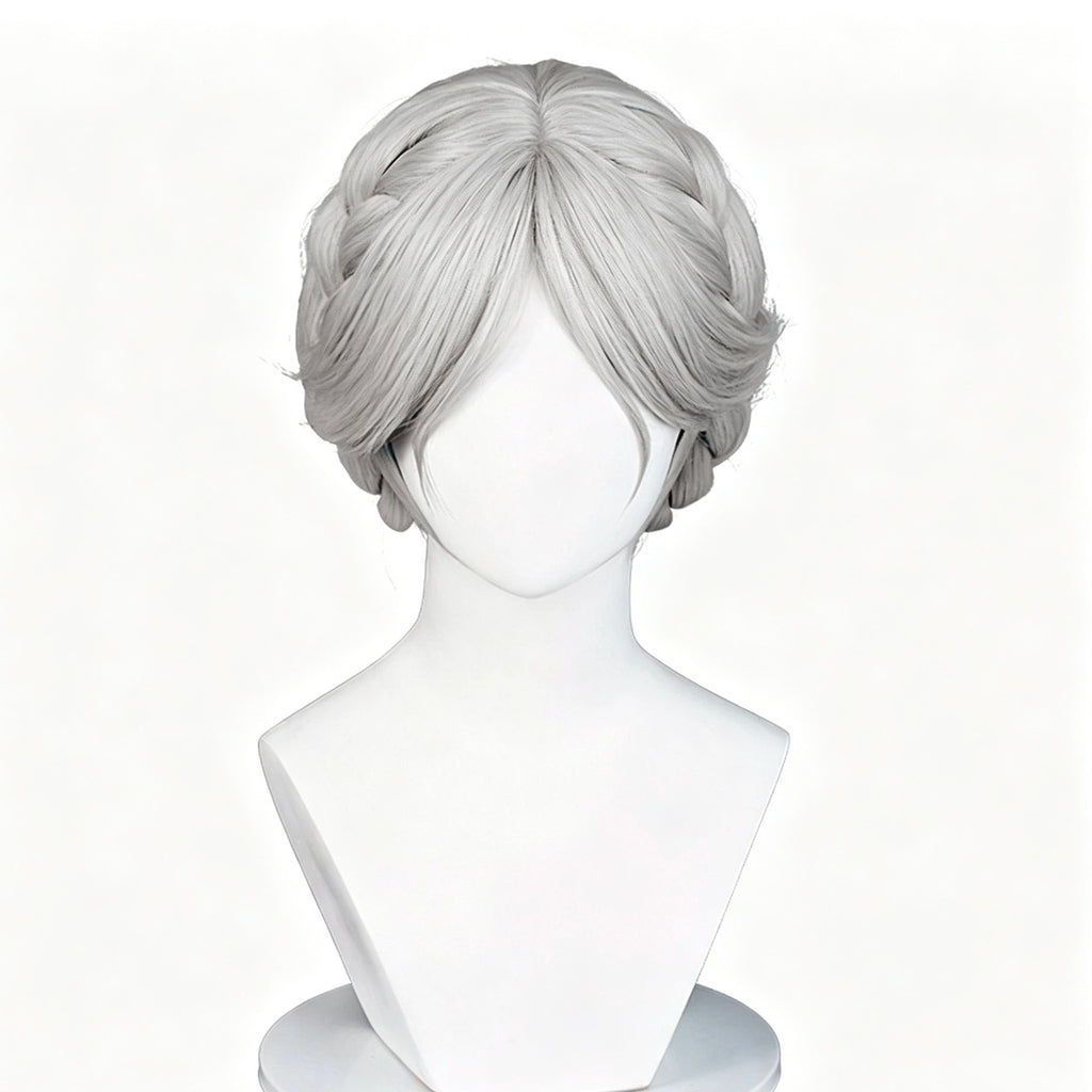 IdentityV   Bloody Queen   Mary(Promised Day)   Short   Grey   Hair Basic   Wig