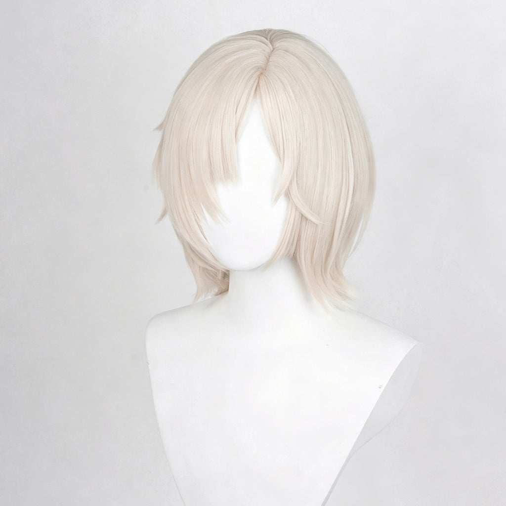IdentityV   Gravekeeper Andrew   Short   Golden Hair   Basic   Wig