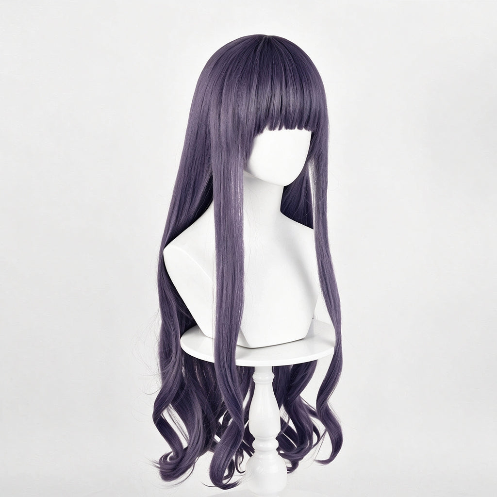 Card   Captor   Sakura Tomoyo   Daidouji   Long Purple   Hair   Basic   Wig