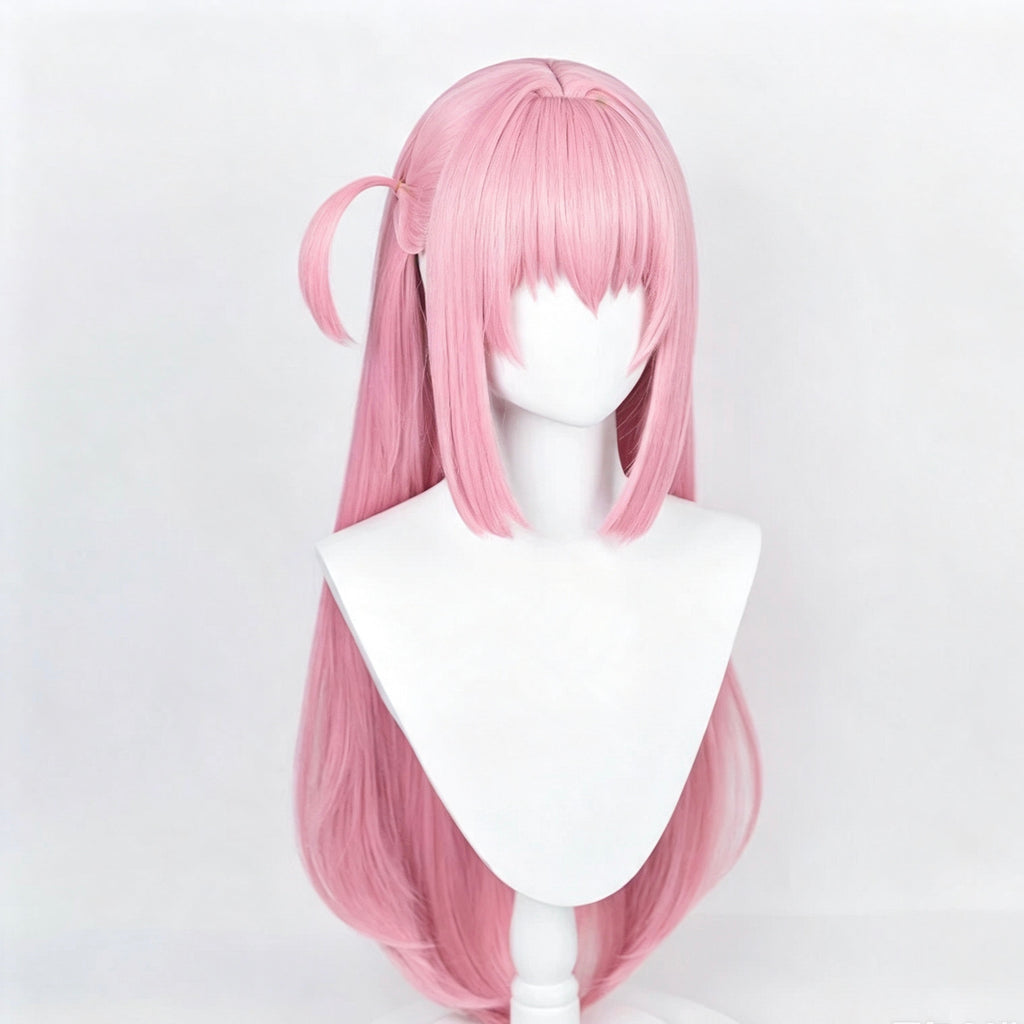 Bocchi   The   Rock   Gotō Hitori   Long   Pink   Hair Basic   Wig