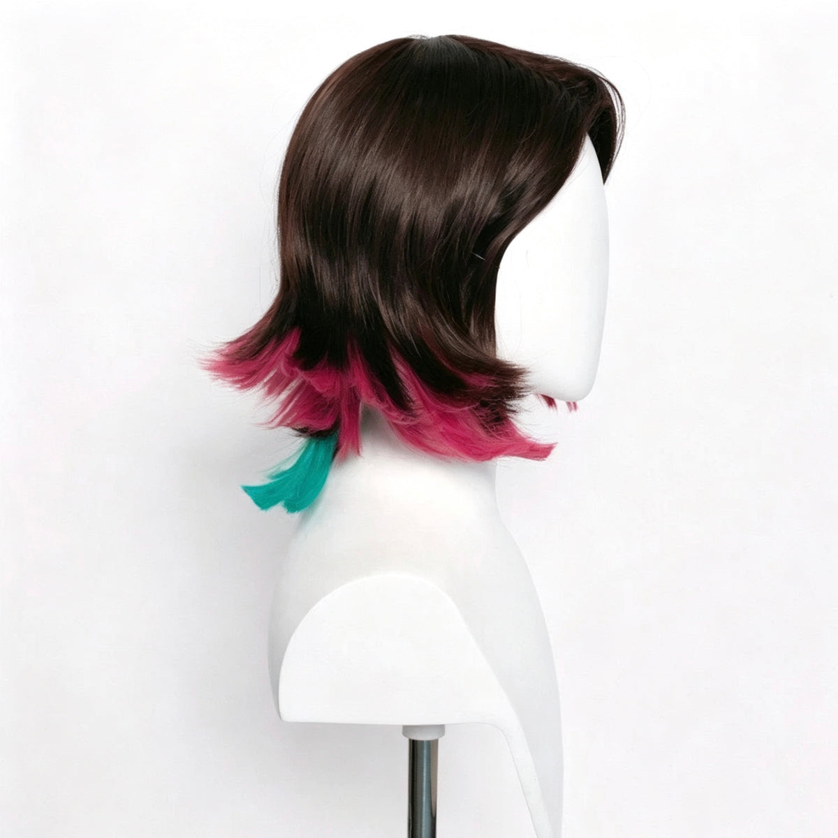 Demon   Slayer   Enmu Short   Mix   Hair   Basic Wig