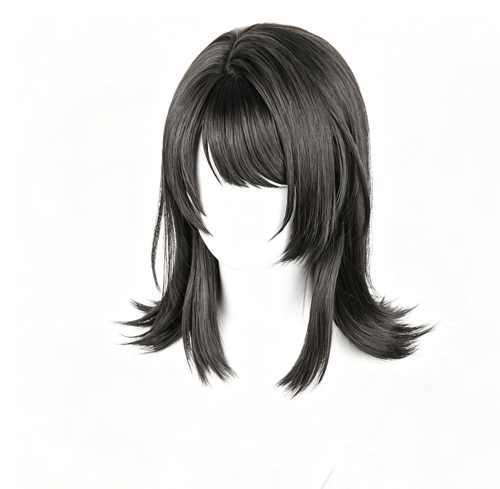 BanG   Dream!   It's MyGO!!!!!   Umiri   Yahata Short   Black/Grey   Hair Basic   Wig