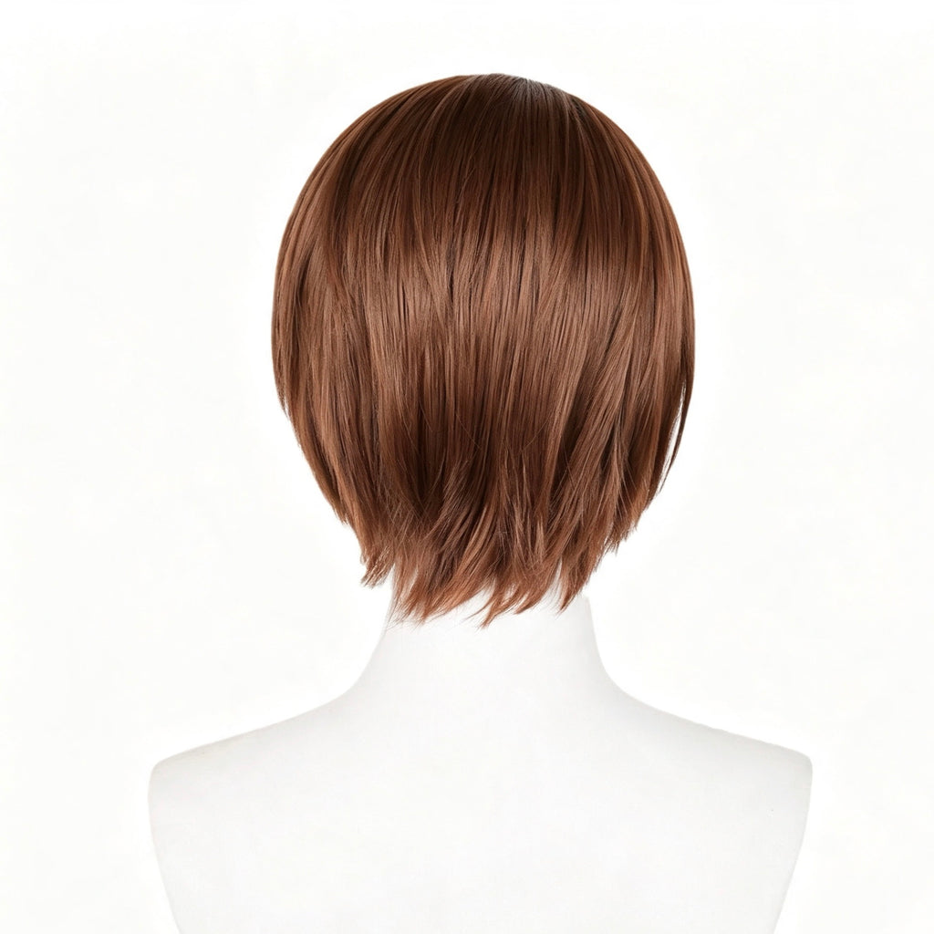 Death   Note   Yagami Light   Short   Brown   Hair Basic   Wig