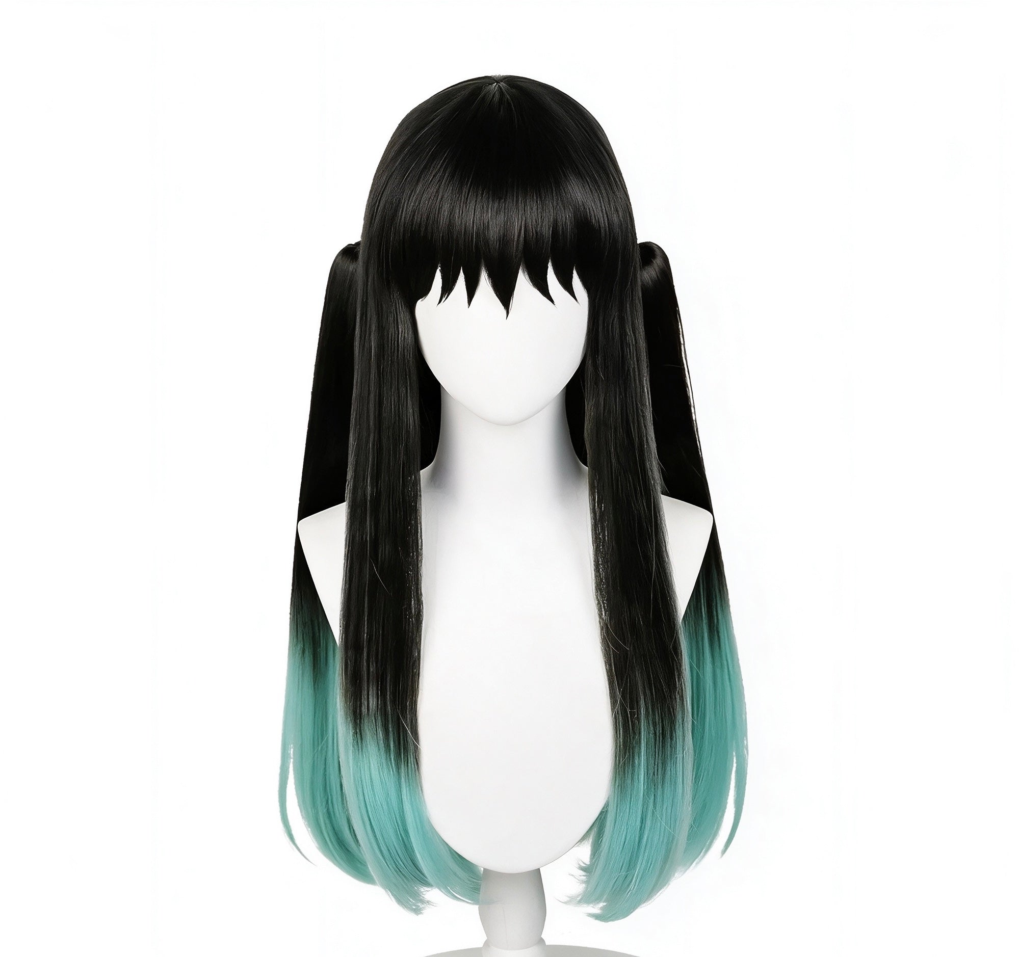 Demon   Slayer   Tokitou Muichirou   Long   Mix Hair   Basic   Wig