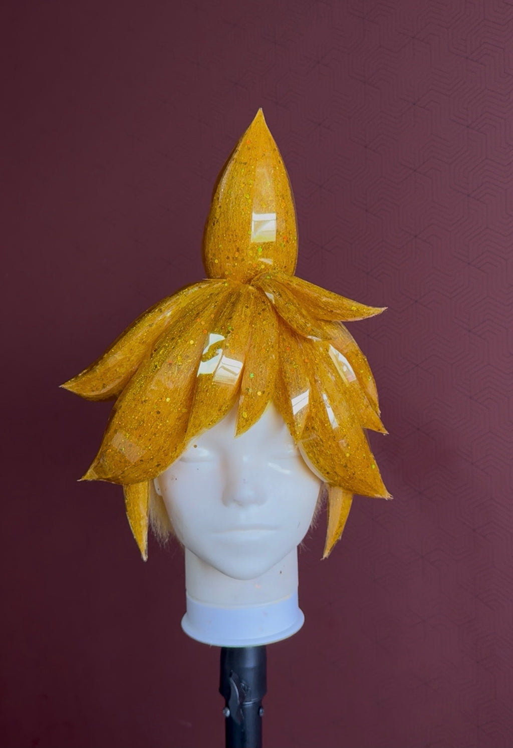 Kagamine Len Premium Custom Wig Styling – High Detail Cosplay Wig