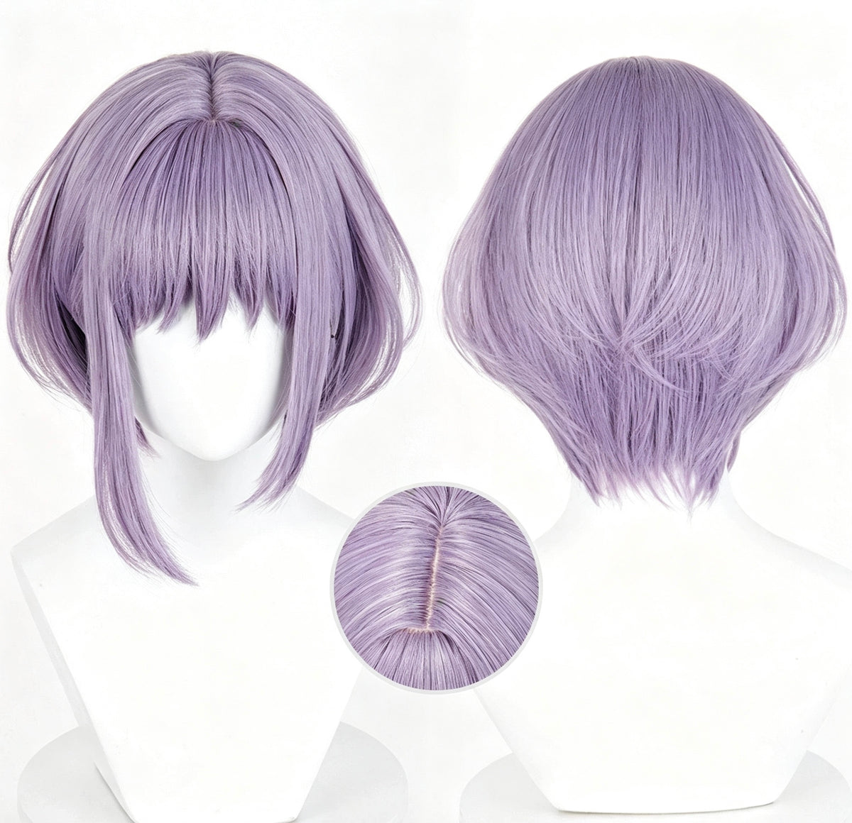 BanG   Dream!   It’s MyGO!!!!!   Nyamu Yūtenji   Short   Purple Hair   Basic   Wig