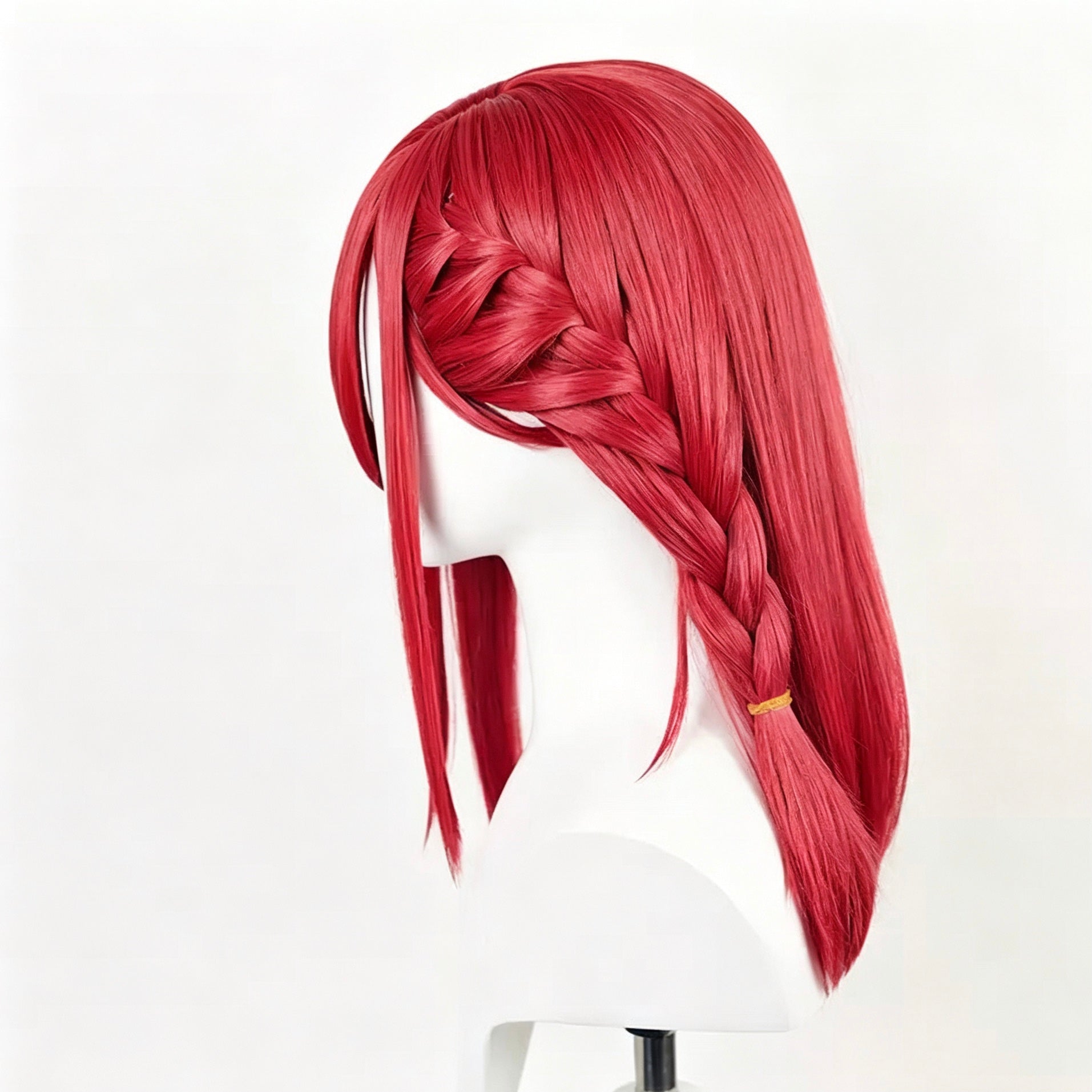 Blue   Lock   Chigiri Hyoma    Red   Hair   Basic   Wig