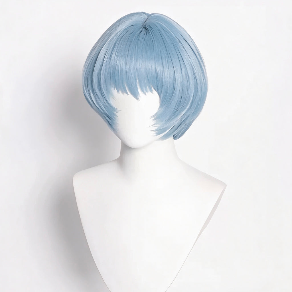 EVA   Ayanami   Rei   Short Blue   Hair   Basic   Wig