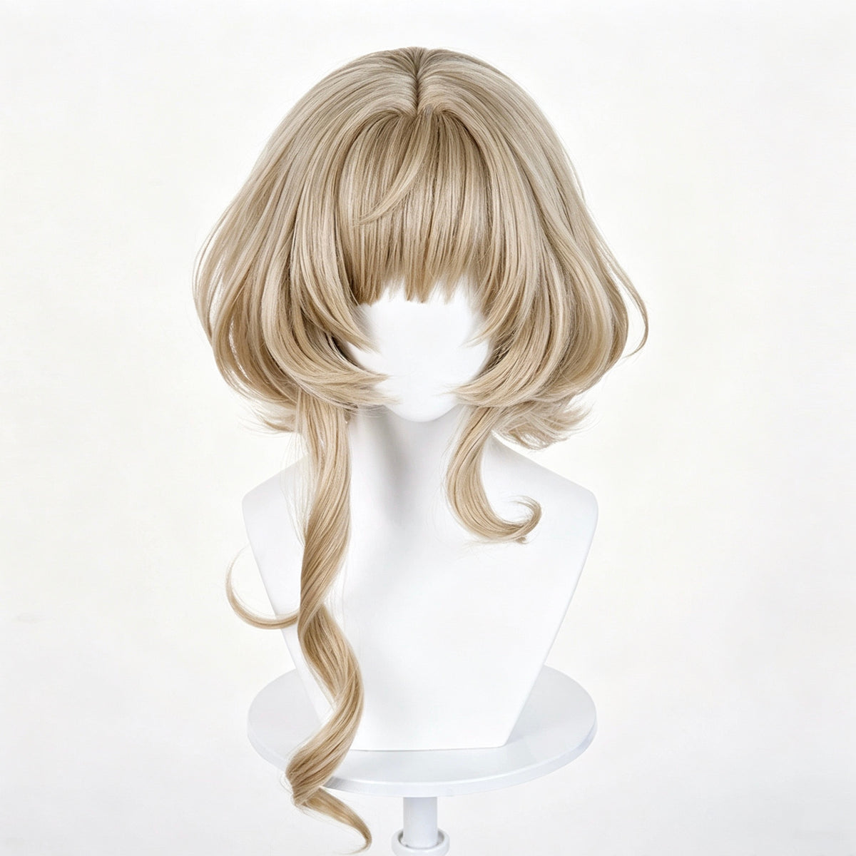 Arknights   Haze   Long Blonde   Hair   Basic   Wig