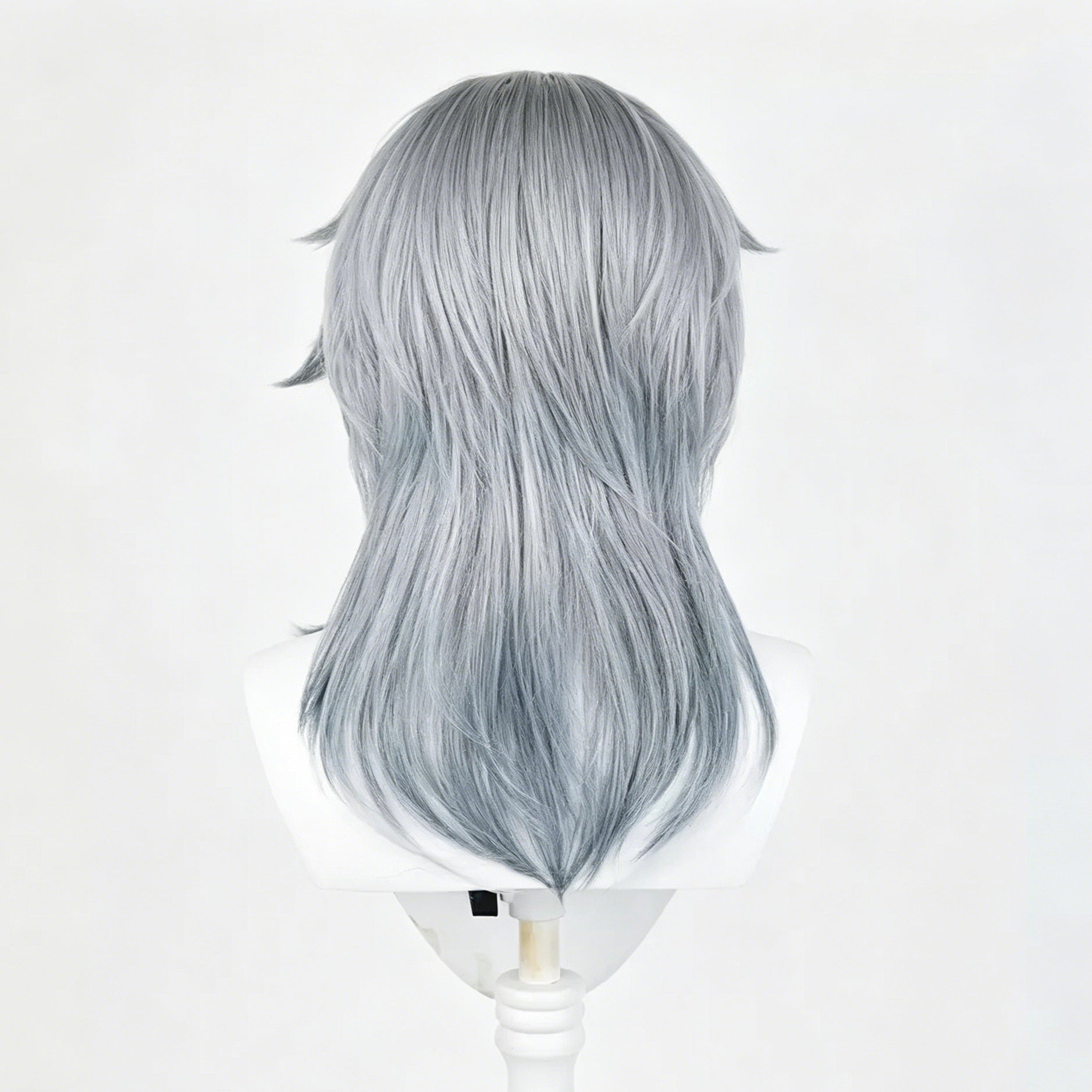 Honkai:   Star   Rail Sunday   Long   Grey   Hair Basic   Wig
