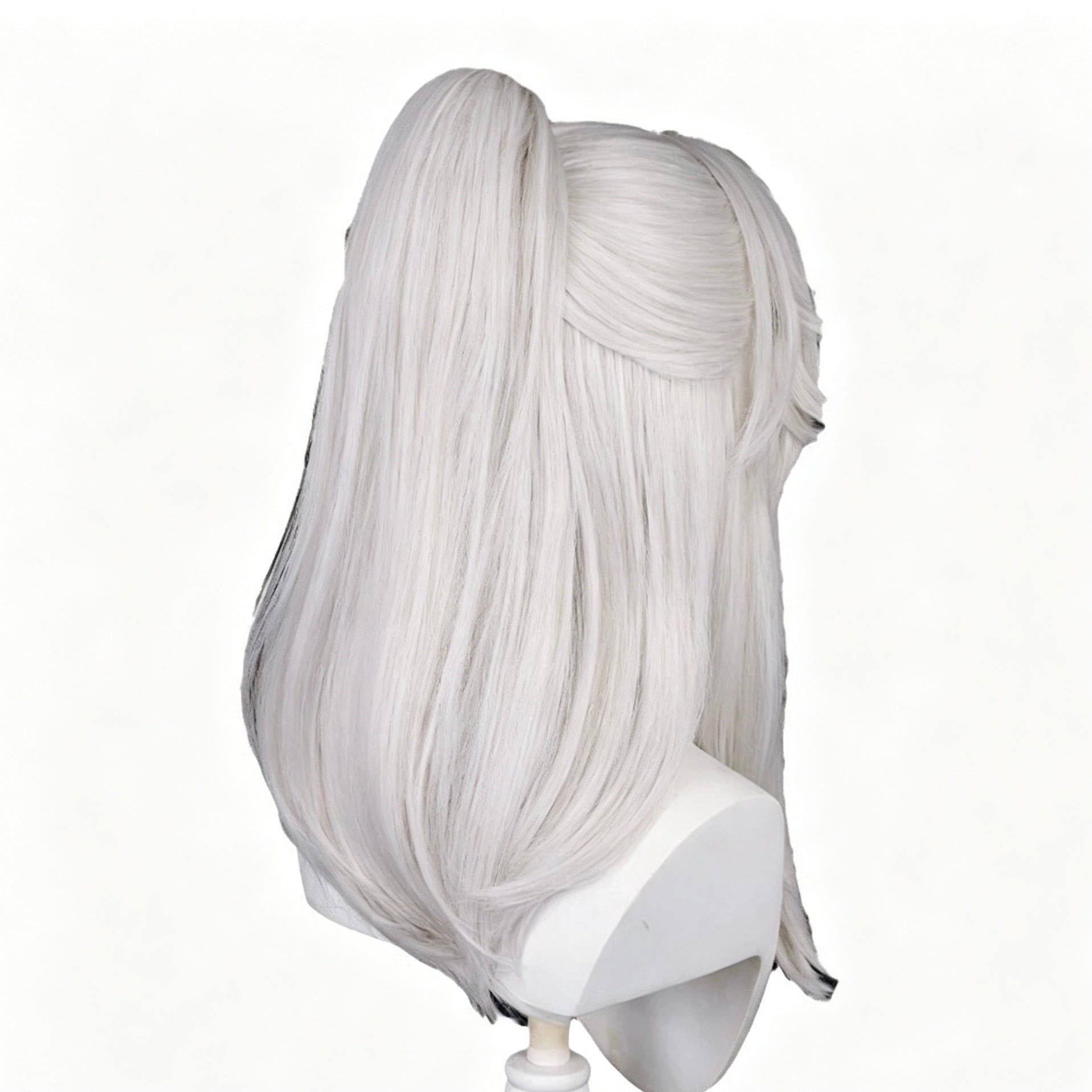 Honkai:   Star   Rail   Jing Yuan   Long   White   Hair Basic   Wig