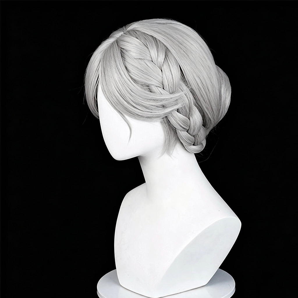 IdentityV   Bloody Queen   Mary(Promised Day)   Short   Grey   Hair Basic   Wig