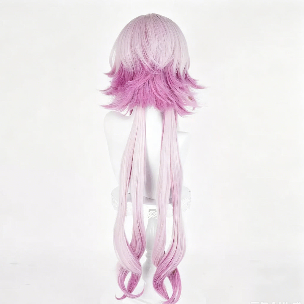 Honkai:   Star   Rail March   7th   Long   Pink Hair   Basic   Wig