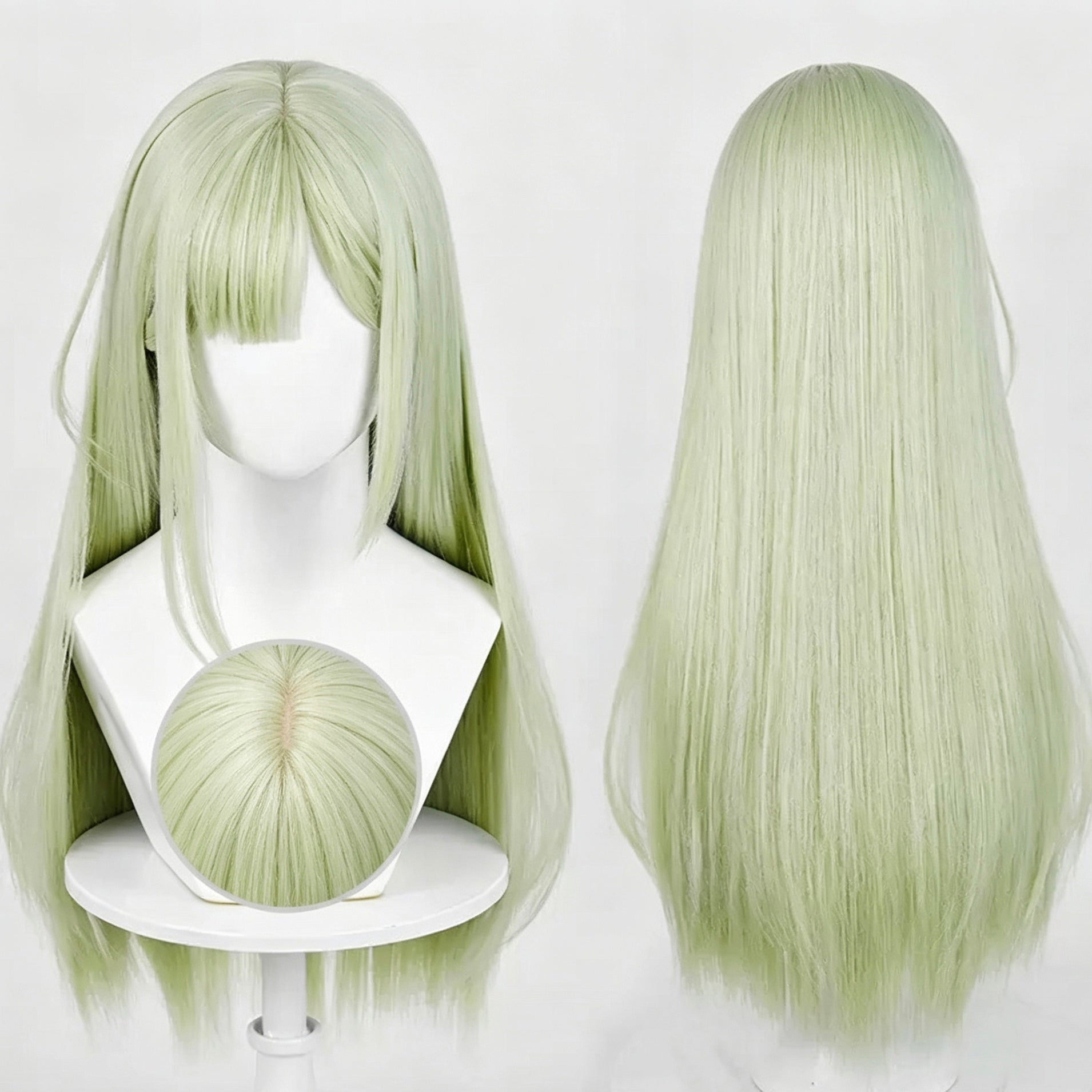 BanG   Dream!   It’s MyGO!!!!!   Mutsumi Wakaba   Long   Green Hair   Basic   Wig