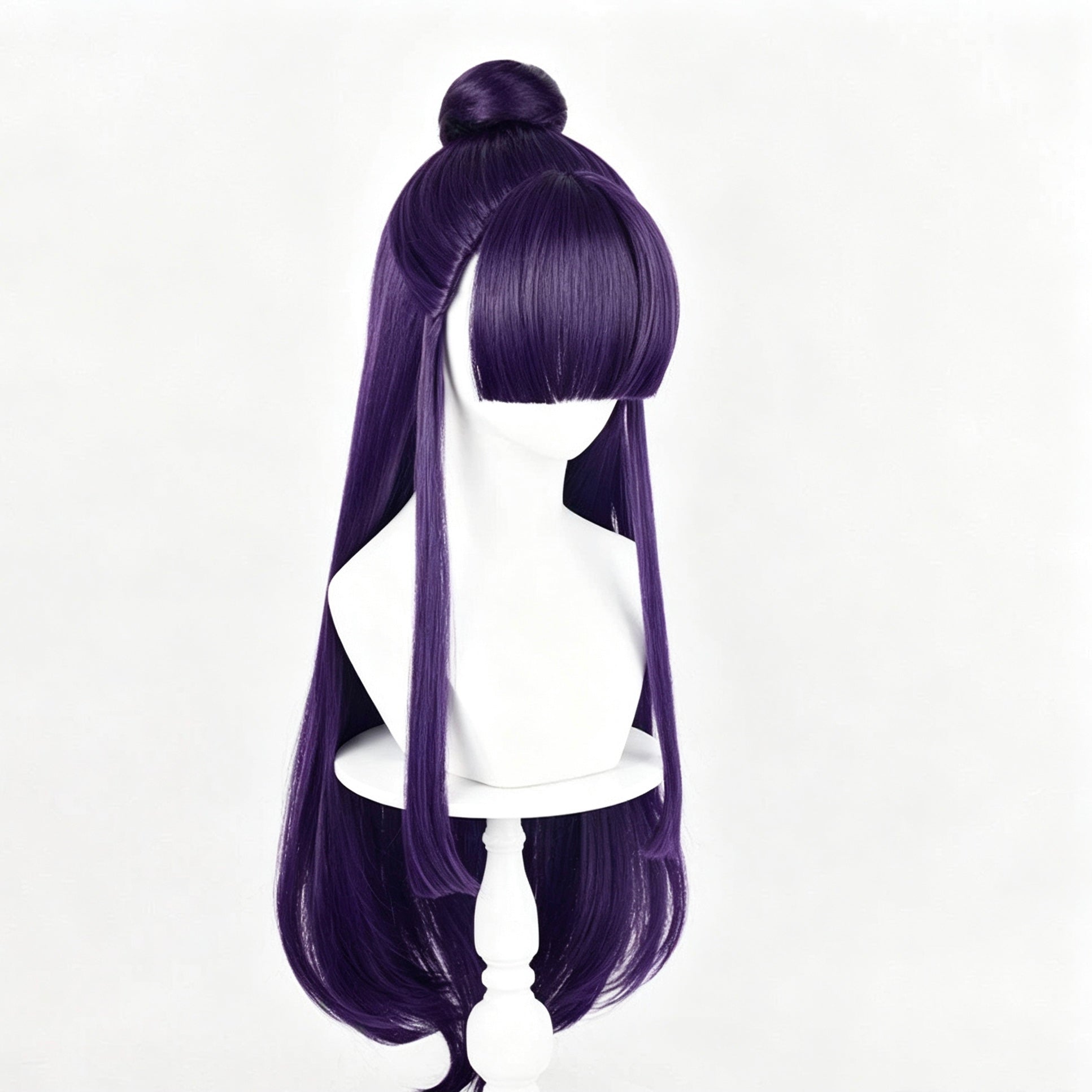 The   Apothecary Diaries   Jinshi   Long Purple   Hair   Basic   Wig