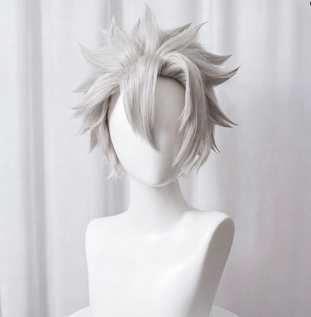 Demon   Slayer Shinazugawa   Sanemi Short   Siver   Hair   Basic Wig