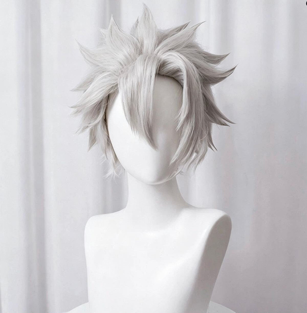 Demon   Slayer Shinazugawa   Sanemi Short   Siver   Hair   Basic Wig