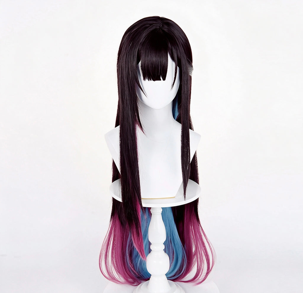 Honkai Star Rail Hertae Cosplay Wig Amphoreus Style Gradient Color Custom Wig
