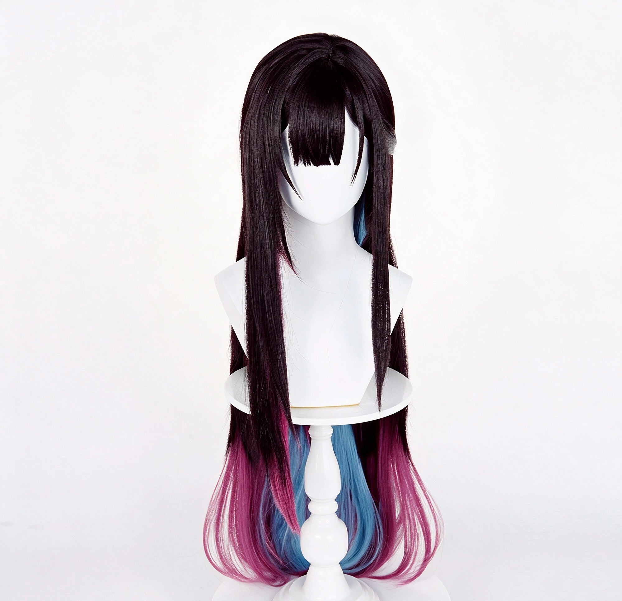 Honkai Star Rail Hertae Cosplay Wig Amphoreus Style Gradient Color Custom Wig