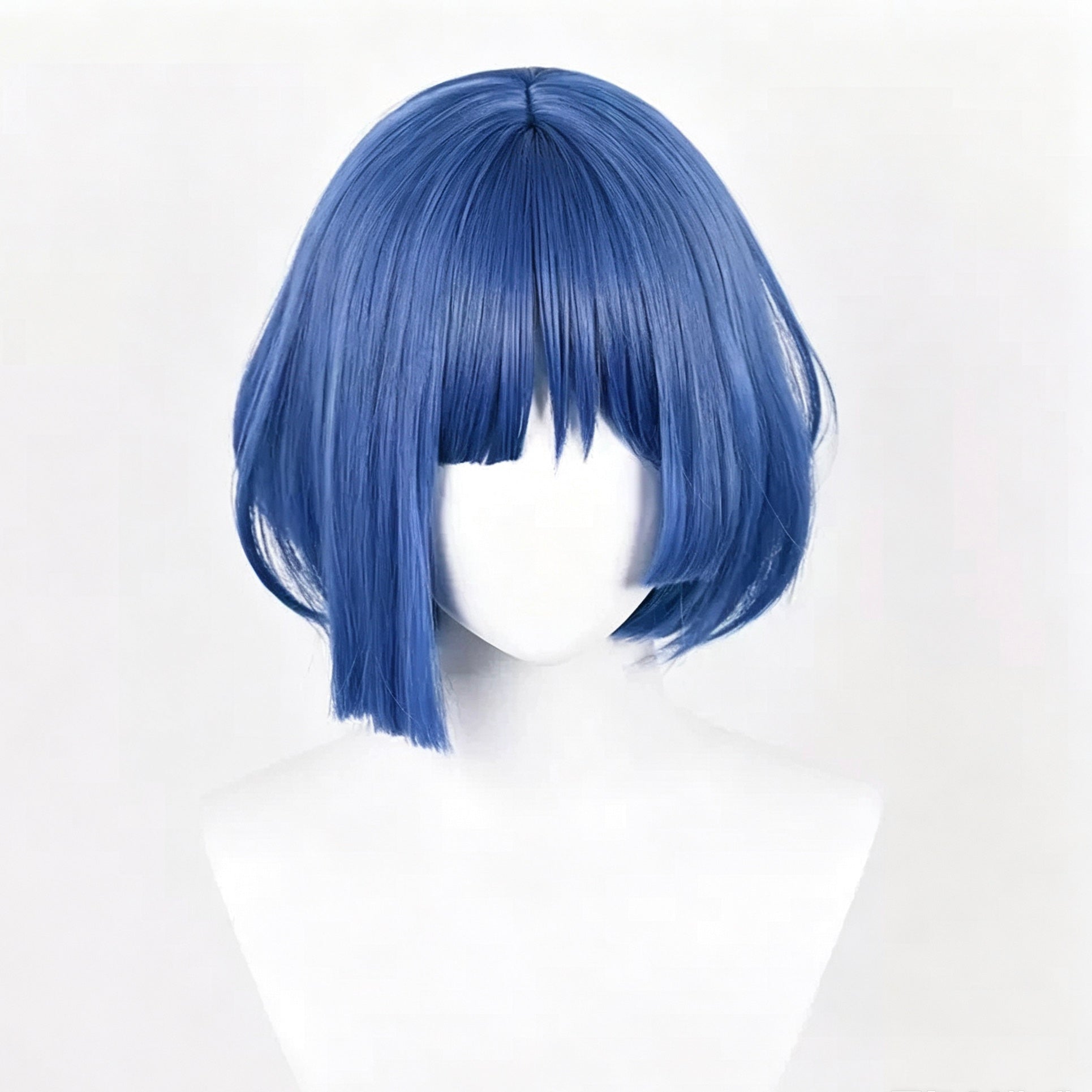 Bocchi   The   Rock Yamada   Ryo   Short Blue   Hair   Basic   Wig
