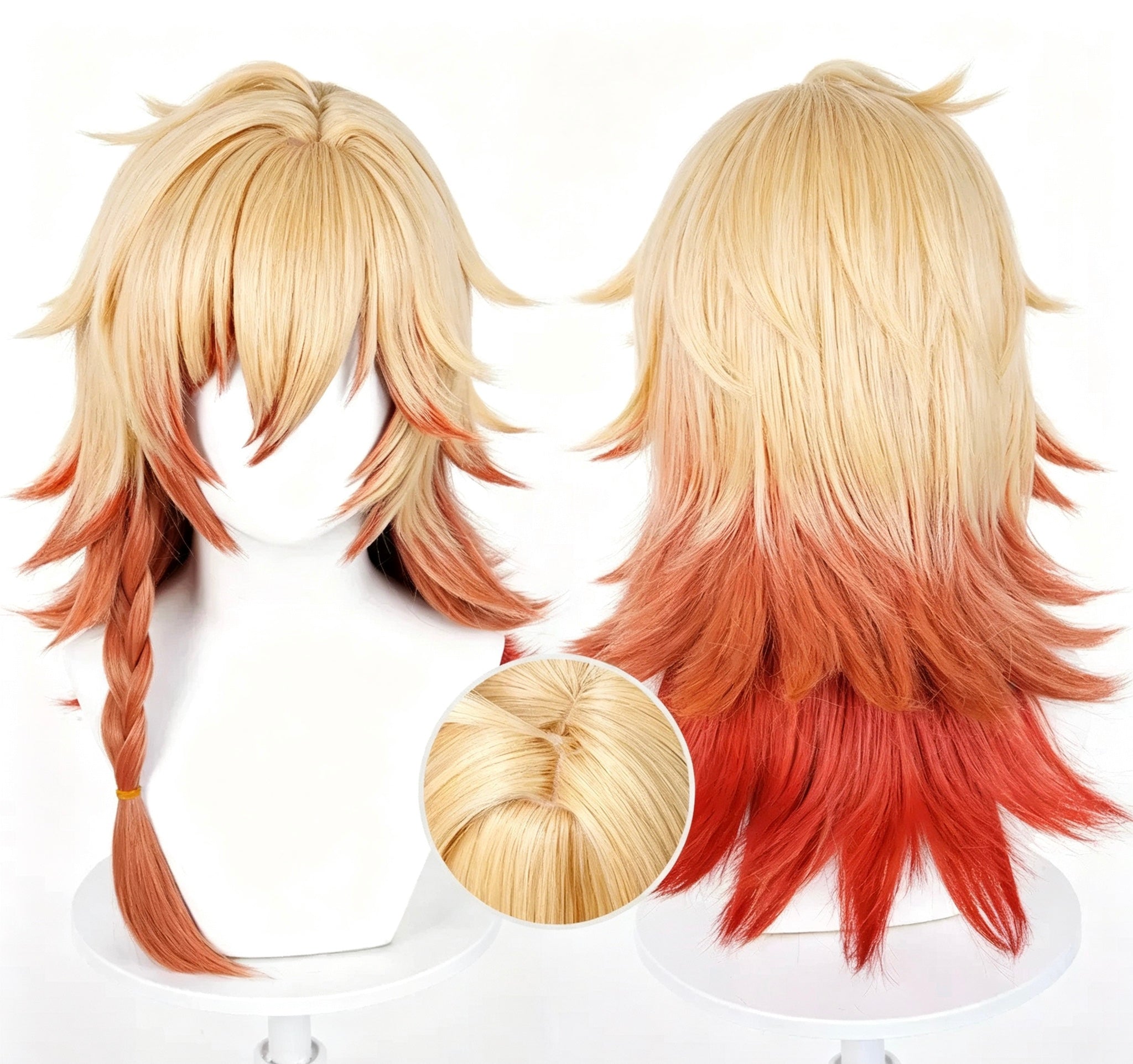 Honkai:   Star   Rail Mydeimos   Long   Mix Hair   Basic   Wig
