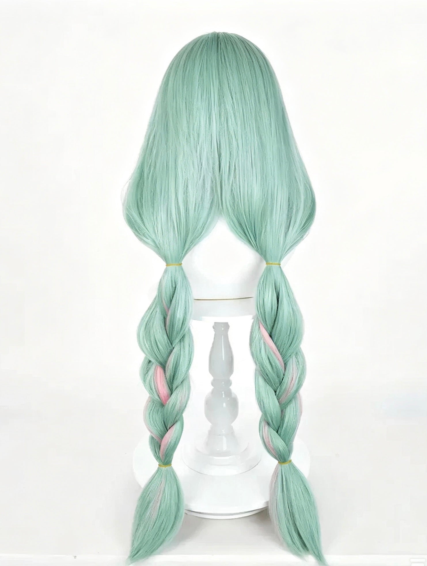 Wuthering   Waves Phrolova   Long   Green Hair   Basic   Wig