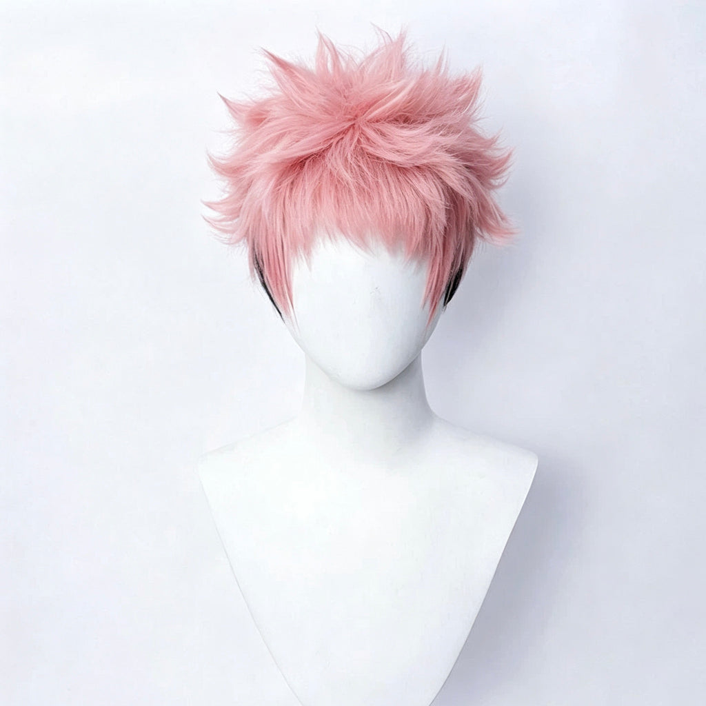 Jujutsu   Kaisen   Itadori Yuji/Ryomen   Sukuna Short   Pink   Hair   Basic Wig