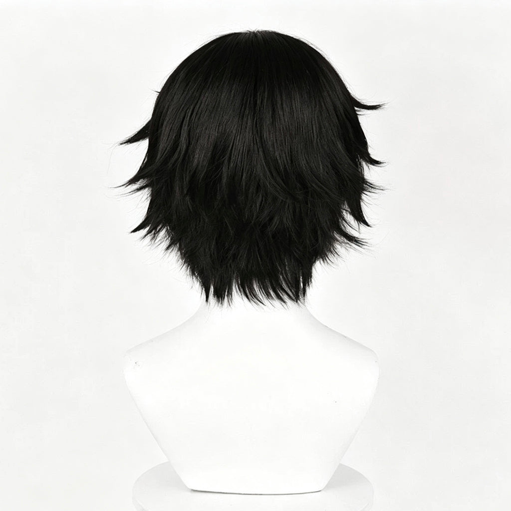 IdentityV   Mercenary Naib   Subedar   Short Black   Hair   Basic   Wig