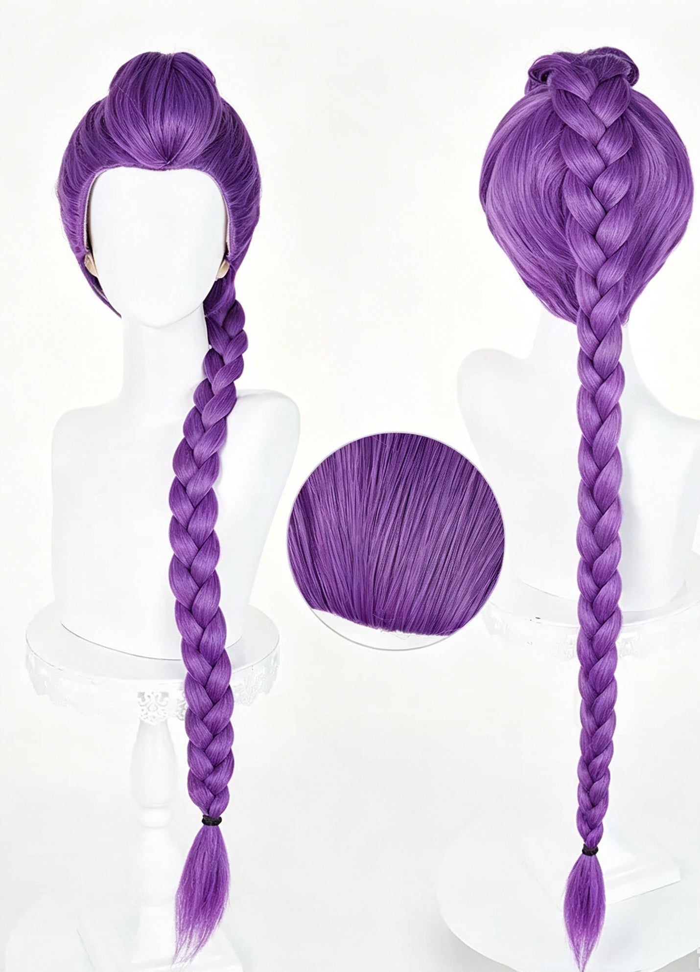 Rumi   Long   Purple   Hair Basic   Wig