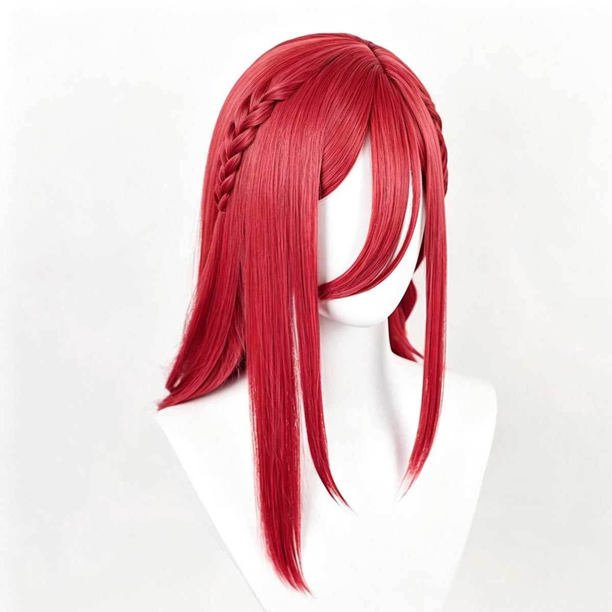 Blue   Lock   Chigiri Hyoma   Long Red   Hair   Basic   Wig