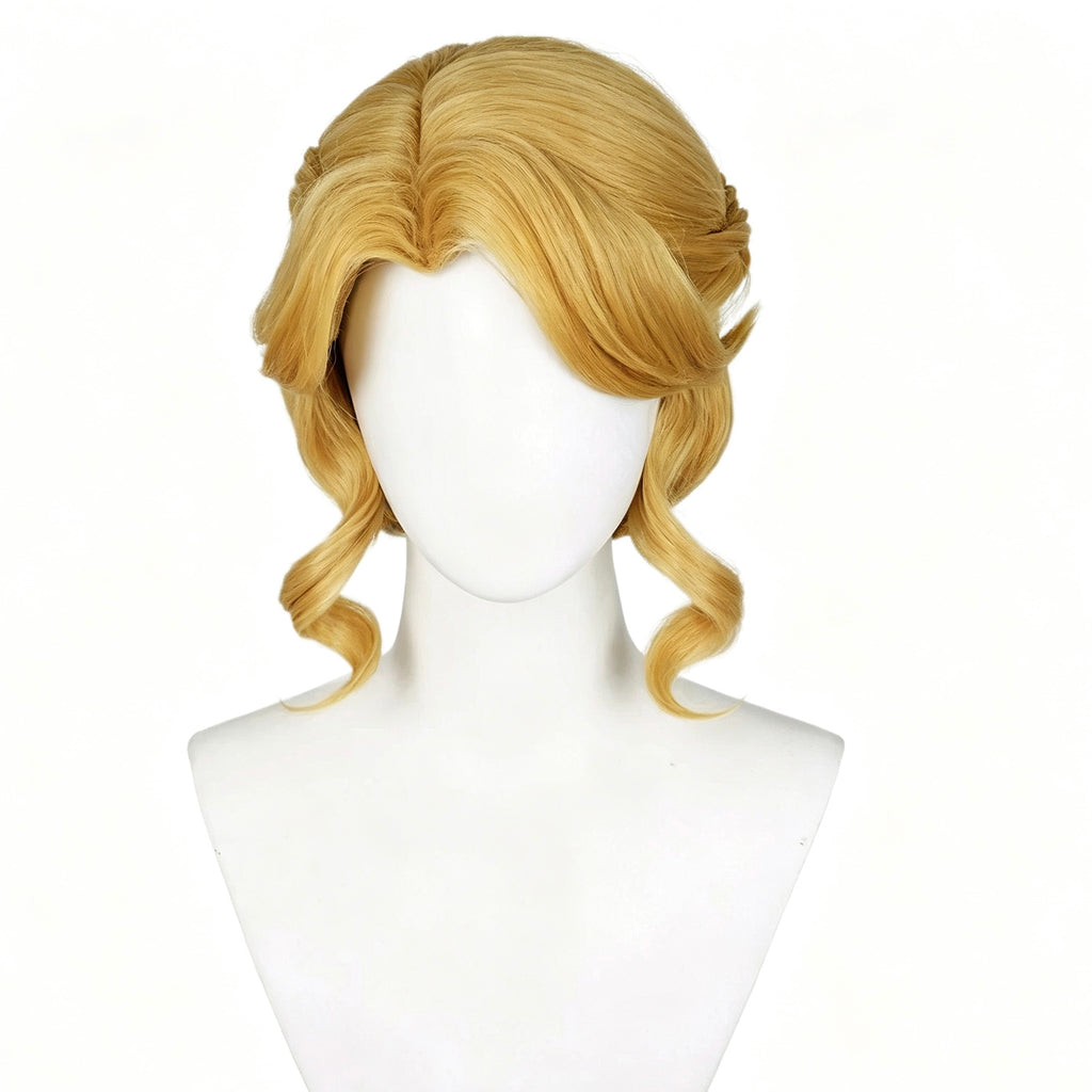 IdentityV   Journalist Alice   DeRoss   Long Dark   Golden   Hair   Basic Wig