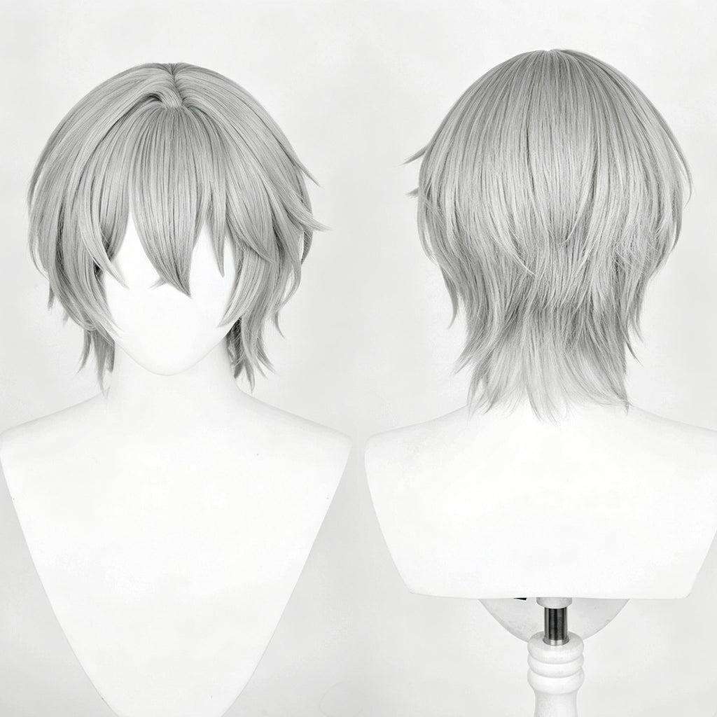 Zenless   Zone   Zero Wise   Short   Grey   Hair Basic   Wig