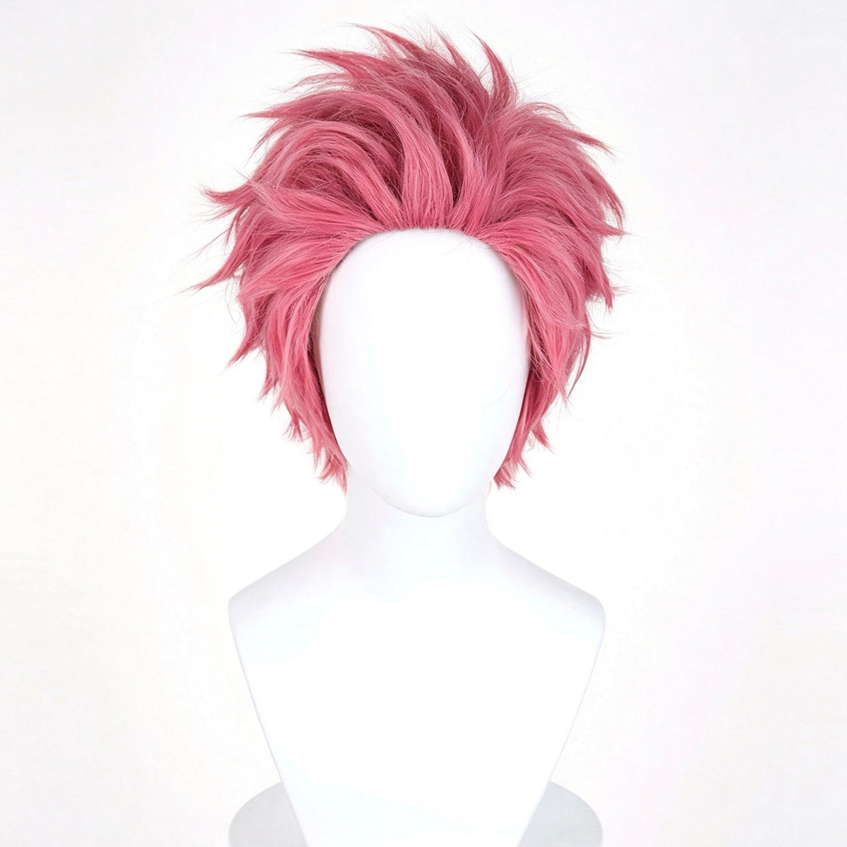 Demon   Slayer   Akaza Short   Pink   Hair   Basic Wig