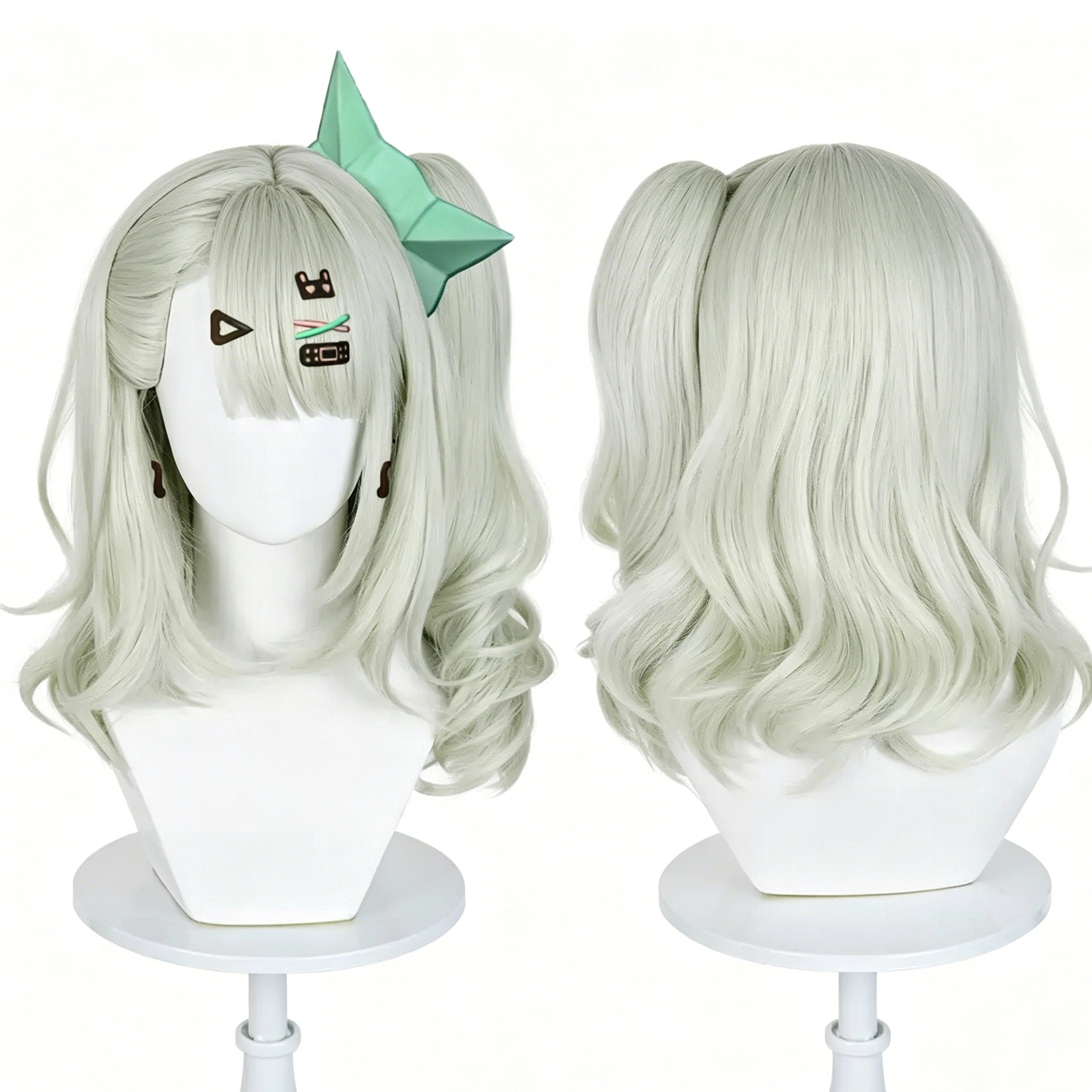 Zenless   Zone   Zero Angels   of   Delusion Chinatsu Remiel/Sunna   Green Hair   Basic   Wig