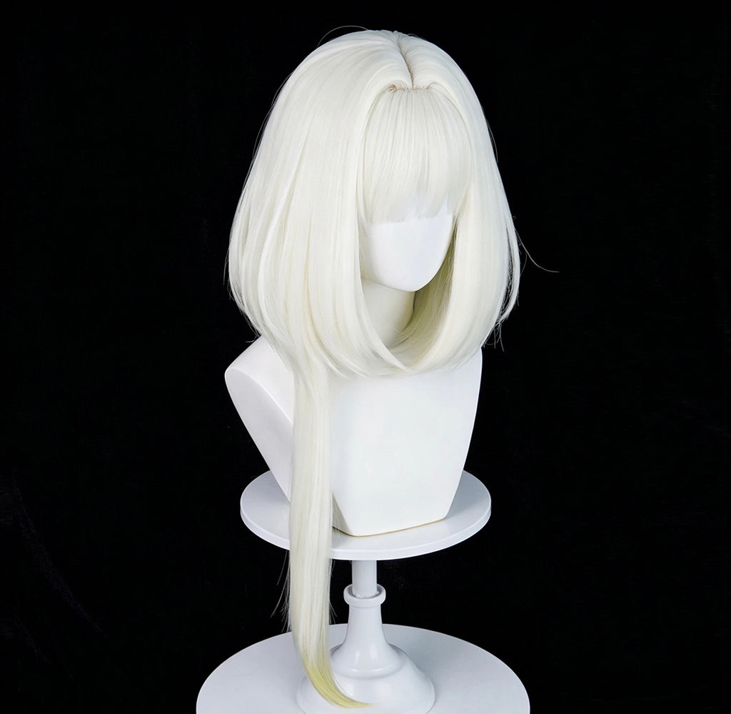 Arknights   Kal'tsit   Long White   Hair   Basic   Wig