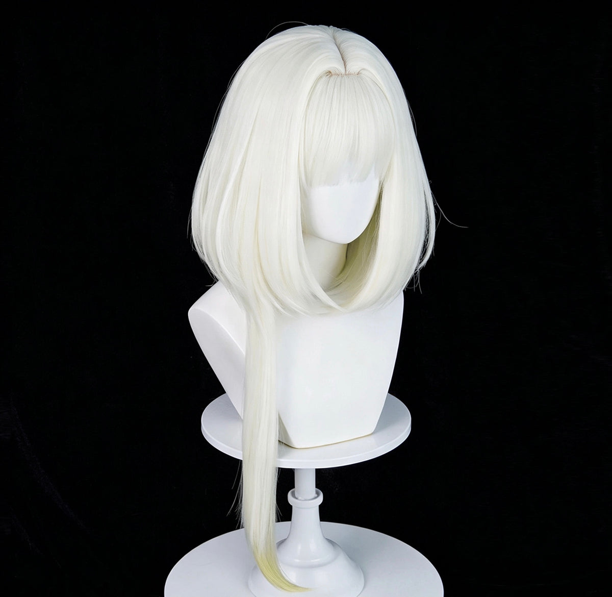 Arknights   Kal'tsit   Long White   Hair   Basic   Wig