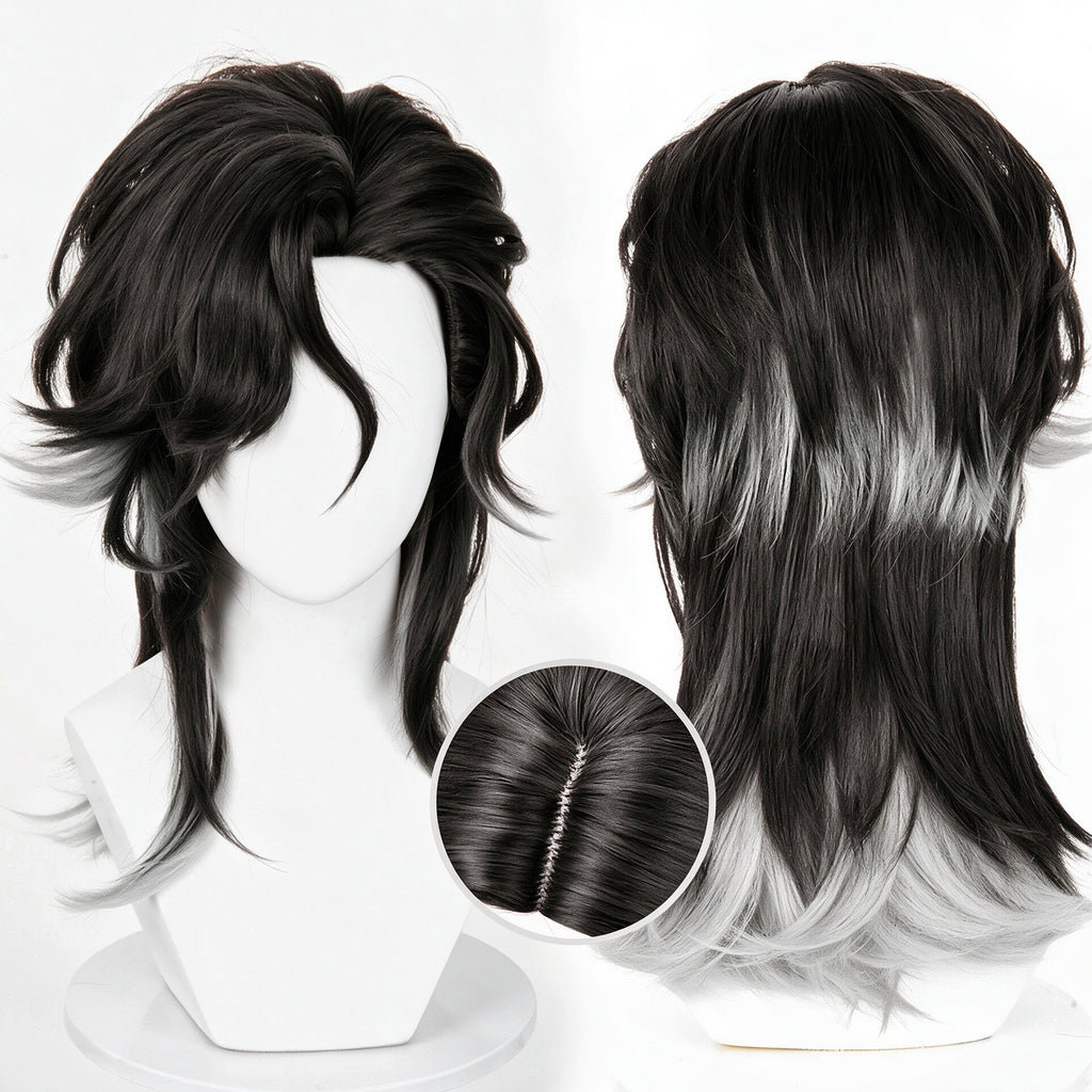 IdentityV   Knight Richard   Sterling   Short Mix   Hair   Basic   Wig