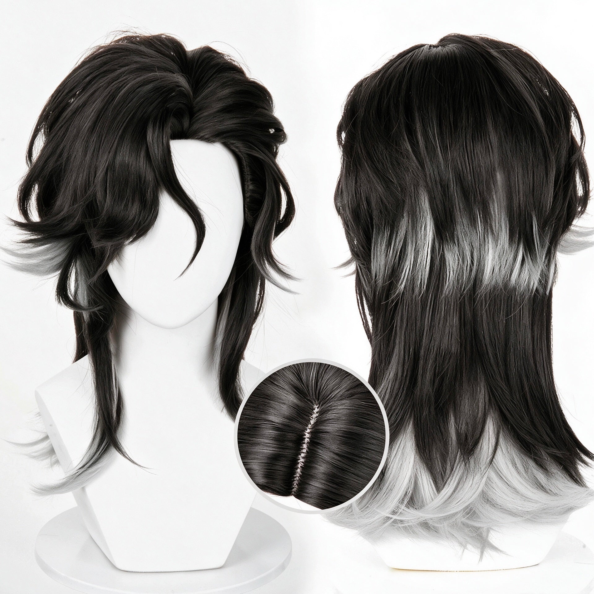 IdentityV   Knight Richard   Sterling   Short Mix   Hair   Basic   Wig