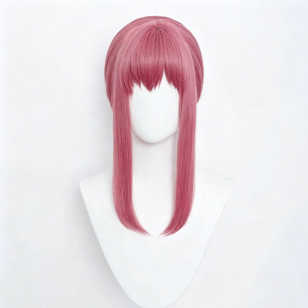 Chainsaw   Man Makima   Long   Pink   Hair Basic   Wig